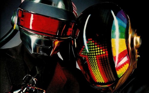 Daft punk music band - punk, helmets