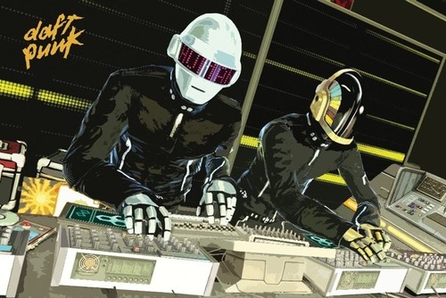 Daft punk 24x36 - poster, grammy